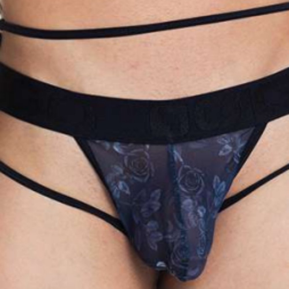 GIGO ROSE BLACK JOCKSTRAP - Picture 3 of 7